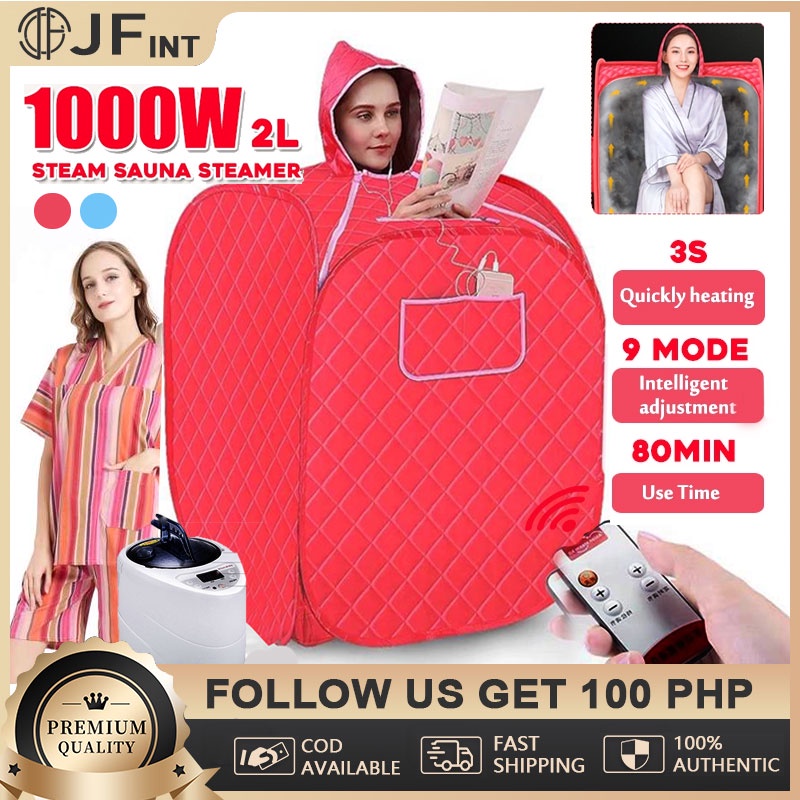 Portable foldable sauna box Sauna tent vacuum facial steamer care Body