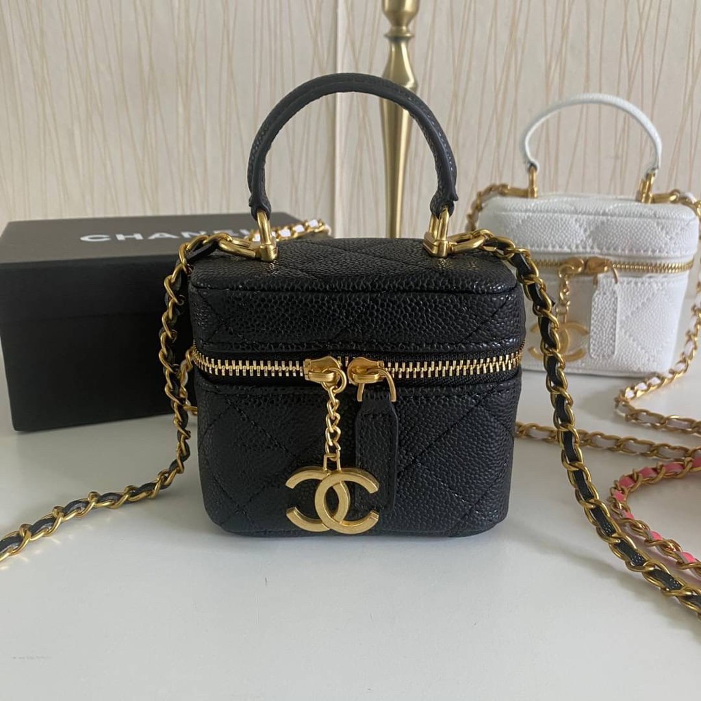 Chanel Small leather goods 12 cm. จิ๋วๆ น่ารักมาก Grade Hiend ขนาด 12