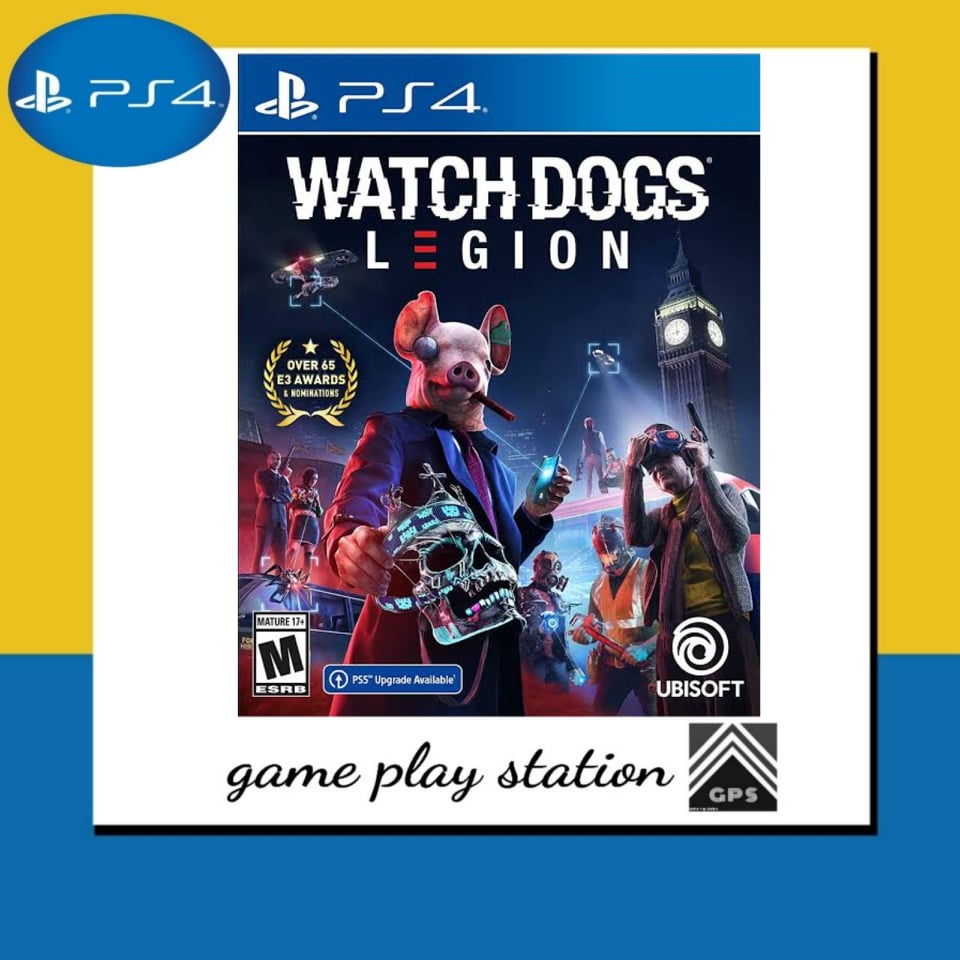 ps4 watch dogs legion ( english zone 1 ) Shopee Thailand