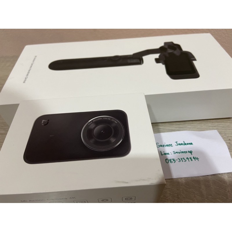 เหมาๆ2อย่าง Mi Action camera 4K และ Gimbal Shopee Thailand