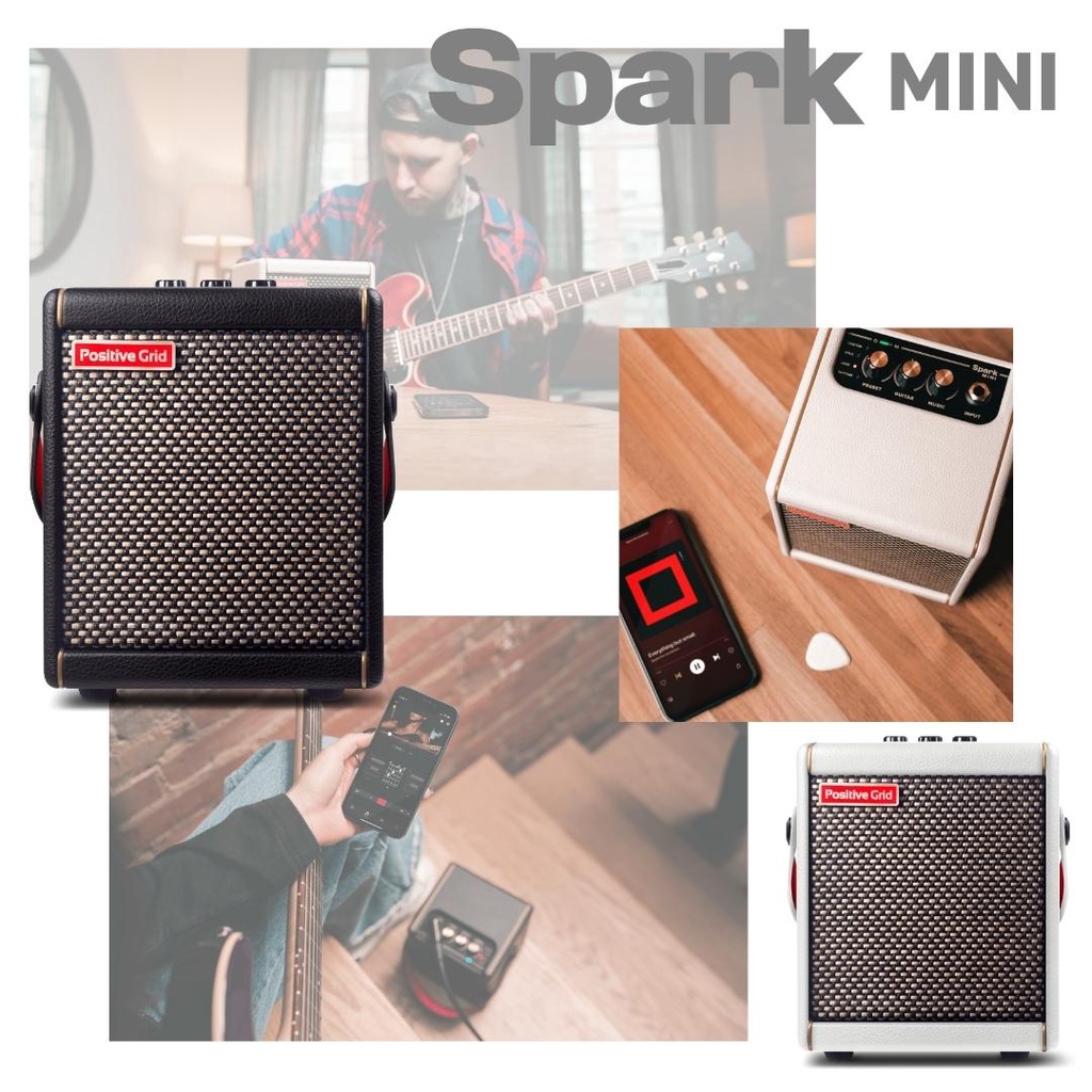 แอมป์กีตาร์ Positive Grid Spark MINI Portable Smart Guitar Amp