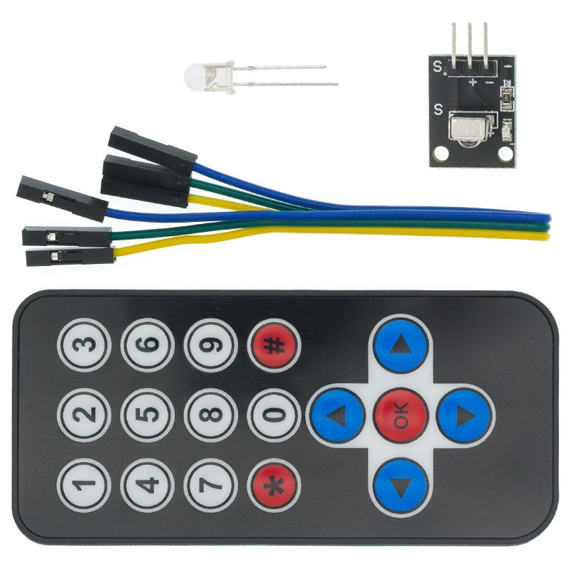 Infrared IR Wireless Remote Control Module Kits DIY Kit HX1838 For