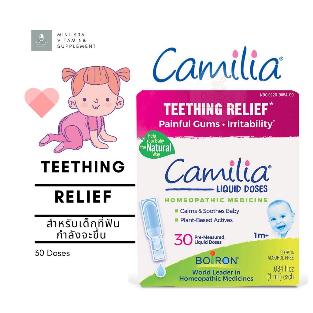 [ สำหรับเด็กที่ฟันกำลังจะขึ้น ] Boiron, Camilia, Teething Relief x 30