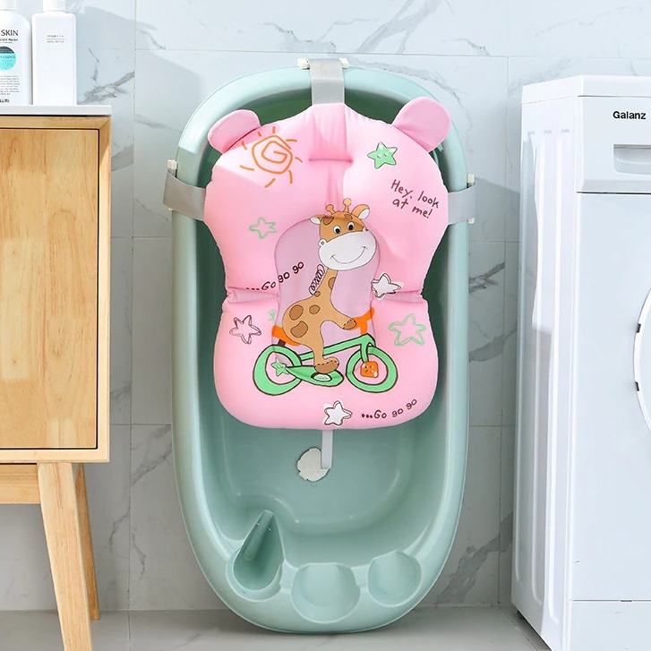 Baby Bath support แผ่นรองอาบน้ำสำหรับทารกอายุ 16 เดือน Shopee Thailand