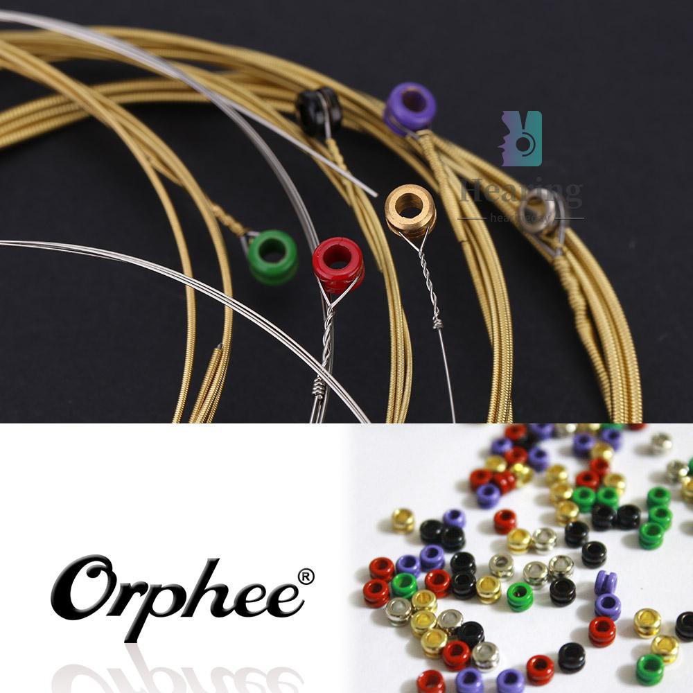 Orphee TX620 6pcs Acoustic Folk Guitar String Set (.010.047) Phosphor