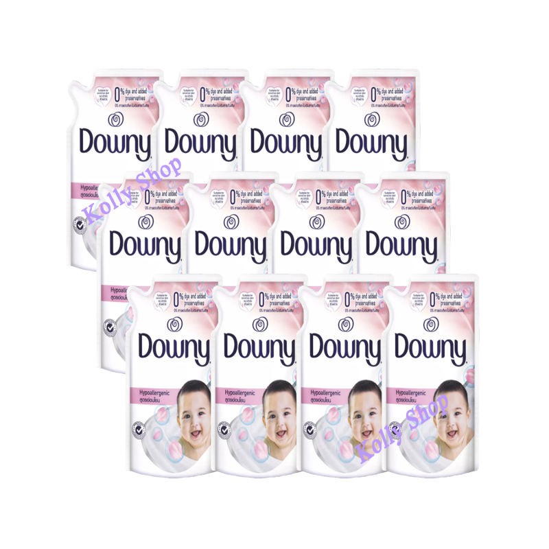 Downy Hypoallergenic ดาวน์นี่ สูตรอ่อนโยน น้ำยาปรับผ้านุ่ม สูตรเข้มข้น