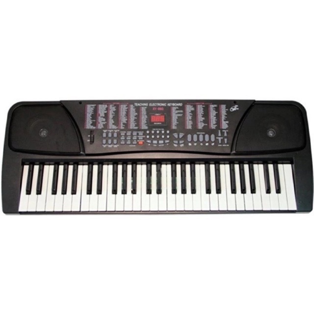 คีย์บอร์ด Electronic Keyboard รุ่น XY893 🚩คีย์บอร์ดไฟฟ้า 54 คีย์ (ขนาด