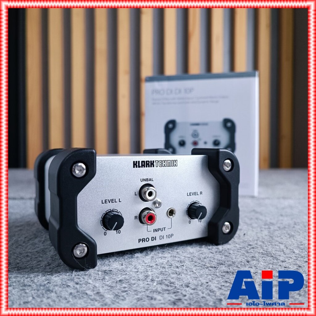 KLARK TEKNIK Di10P Passive Direct Box DI BOX DI10P ไดเร็คบ๊อก DI 10 P