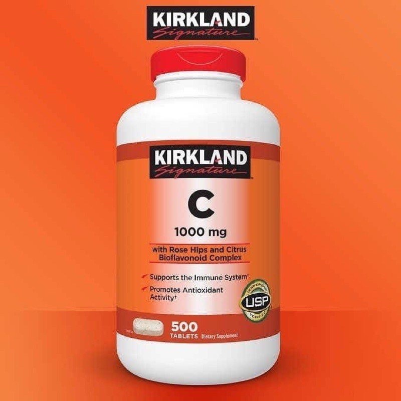 Kirkland Signature Vitamin C 1000 mg. Shopee Thailand