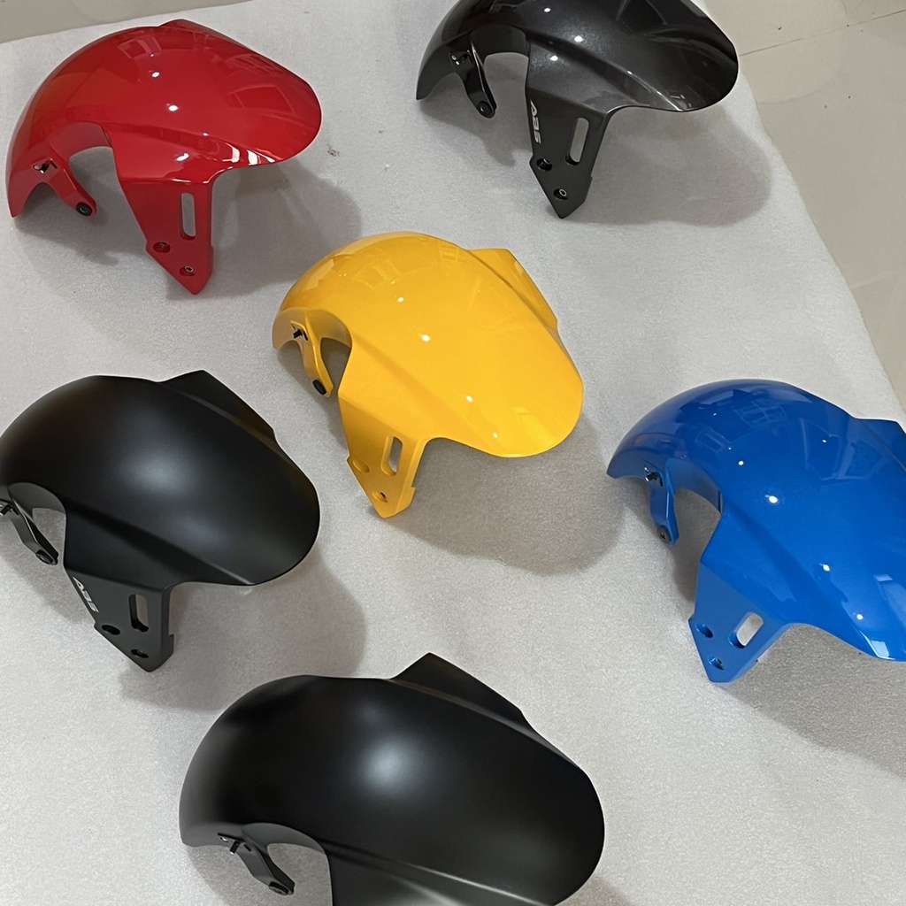 【HONDA Motorcycle parts Thailand】บังโคลนหน้า (WOL) รถสีดำ 61100K26