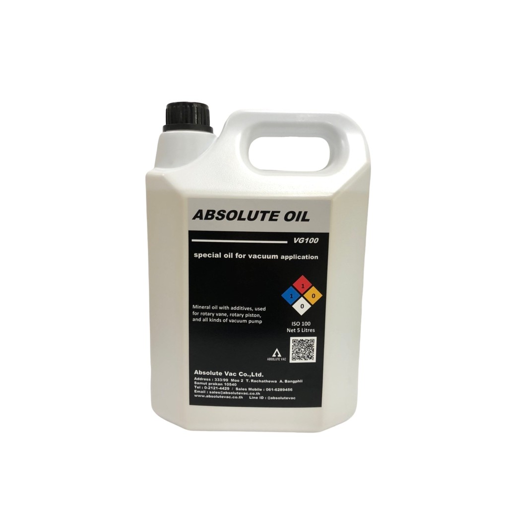 น้ำมันสุญญากาศ VG100 lubricating oil vacuum pump Shopee Thailand