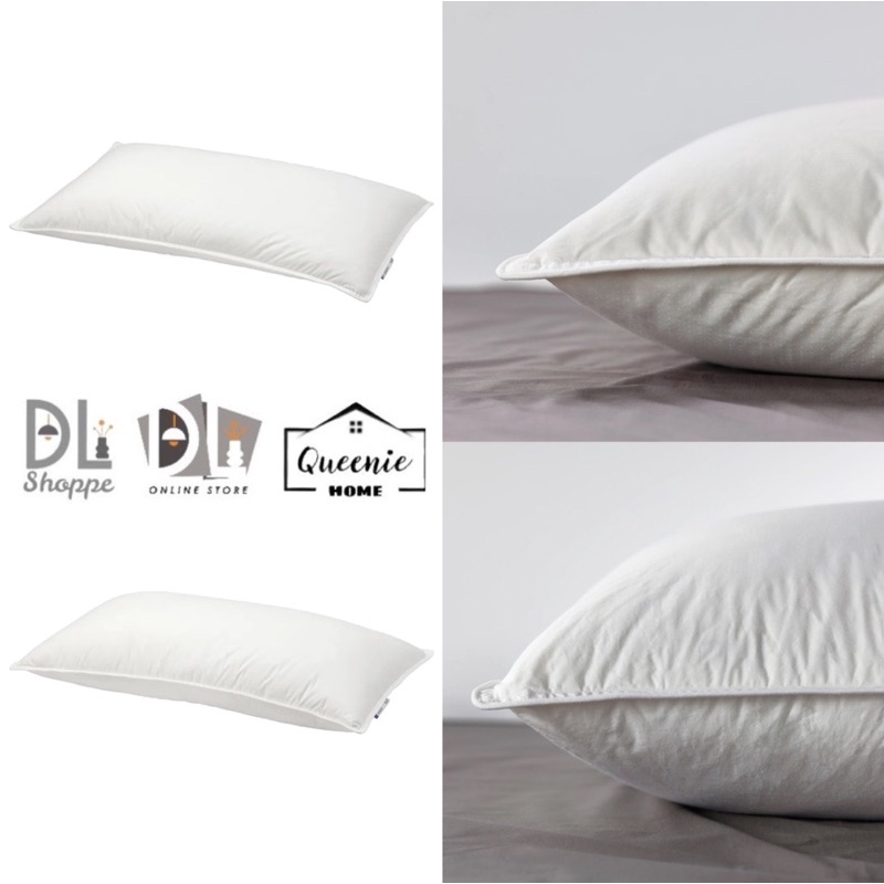 Ikea GULKAVLE หมอนอิงขนเป็ด ต่ํา สูง 50x80 ซม. Shopee Thailand