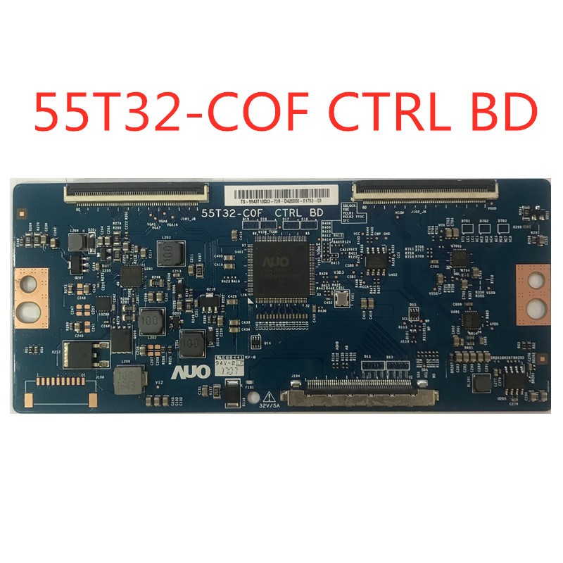55T32-Cof Ctrl Bd Tcon Board 55T32-C0F ทีวี T-Con Logic Board สําหรับ