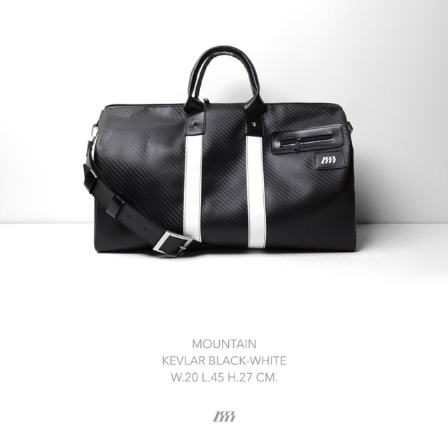 MOUNTAIN DUFFEL BAG KEVLAR / WHITE Shopee Thailand