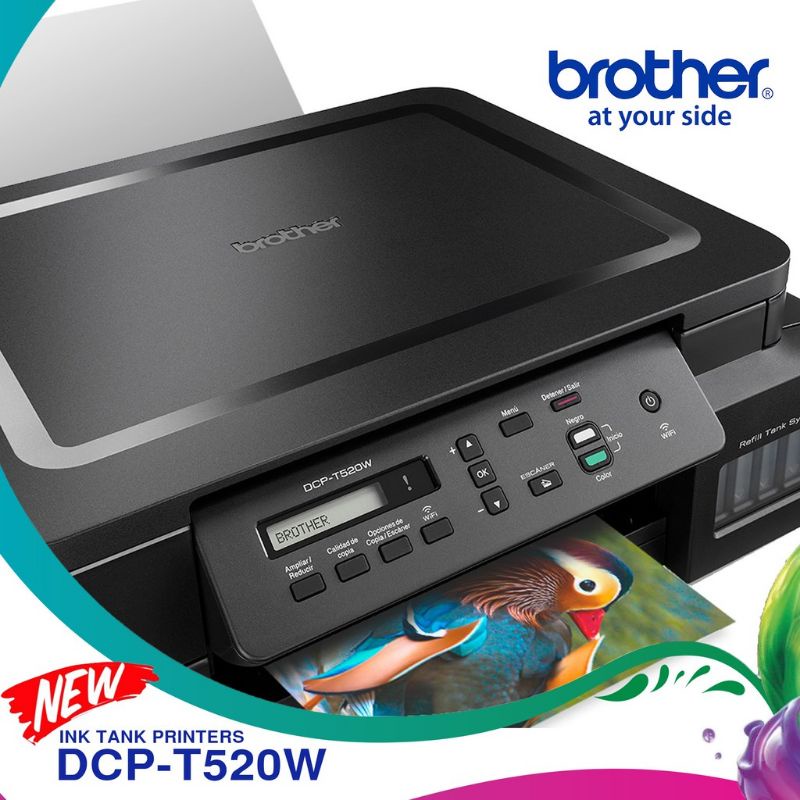Brother Inkjet Printer Multifunction DCPT520W (New)Brother Inkjet
