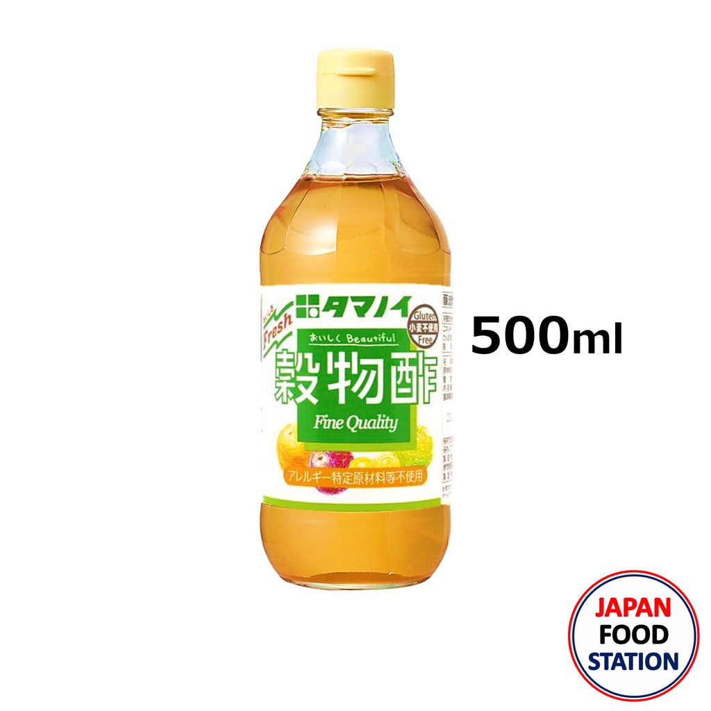 TAMANOI KOKUMOTSUSU GRAIN VINEGAR PET 500ML (17919) น้ำส้มสายชูหมักจาก