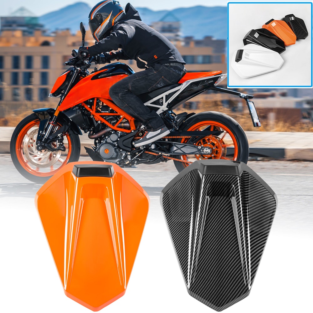 Motorcycle Carbon Fiber Rear Seat Cover Cowl Fairing Pillion For KTM