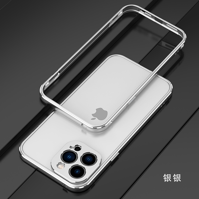 Bumper Case For iPhone 13 /13 Pro/13 Pro Max Mini Aluminum metal Frame Slim Cover phone case+