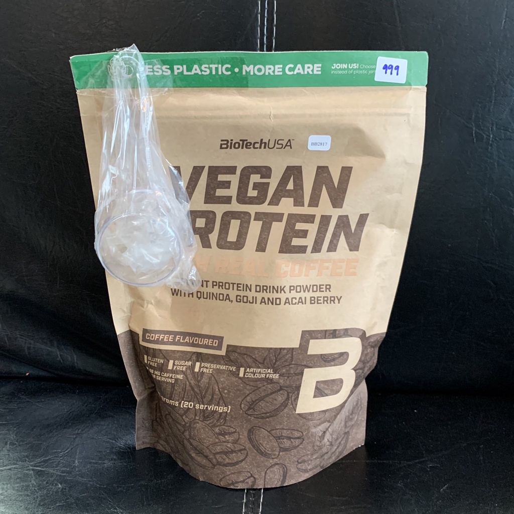 ฺBioTechUSA Vegan Protein Coffee Flavoured 500g. (ไบโอเทคยูเอสเอ โปรตีนพืช รสกาแฟ ขนาด 500กรัม