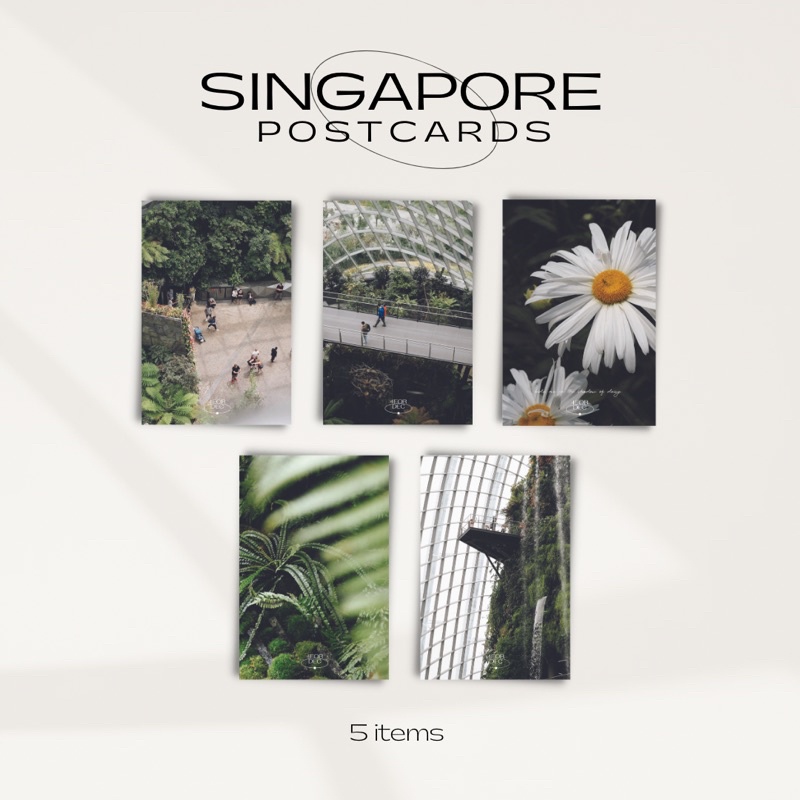 Singapore Postcards Collection Shopee Thailand