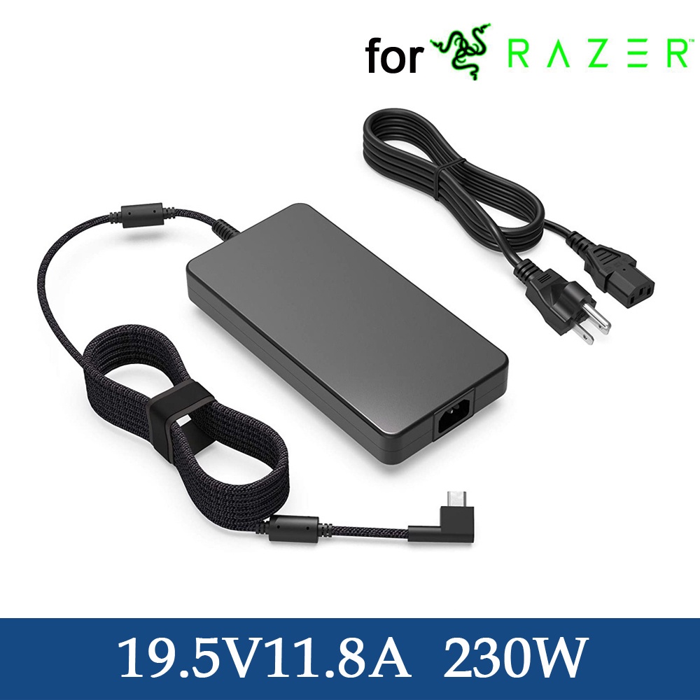 230W Razer Blade Charger for Razer Blade 15, Pro 17 4K RC300248 GTX1060 GTX1070 RTX2070 RTX2080