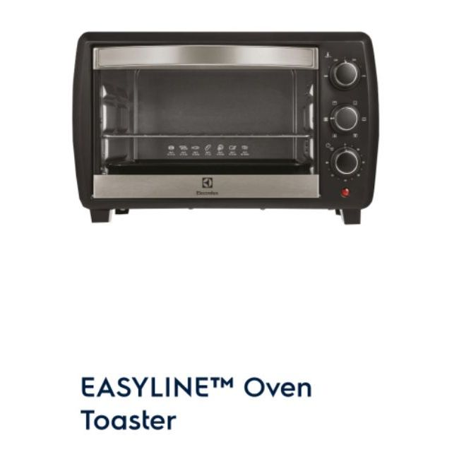 Electrolux EOT2850K Oven Toaster 9L Black เตาอบไฟฟ้า (9 ลิตร) Shopee