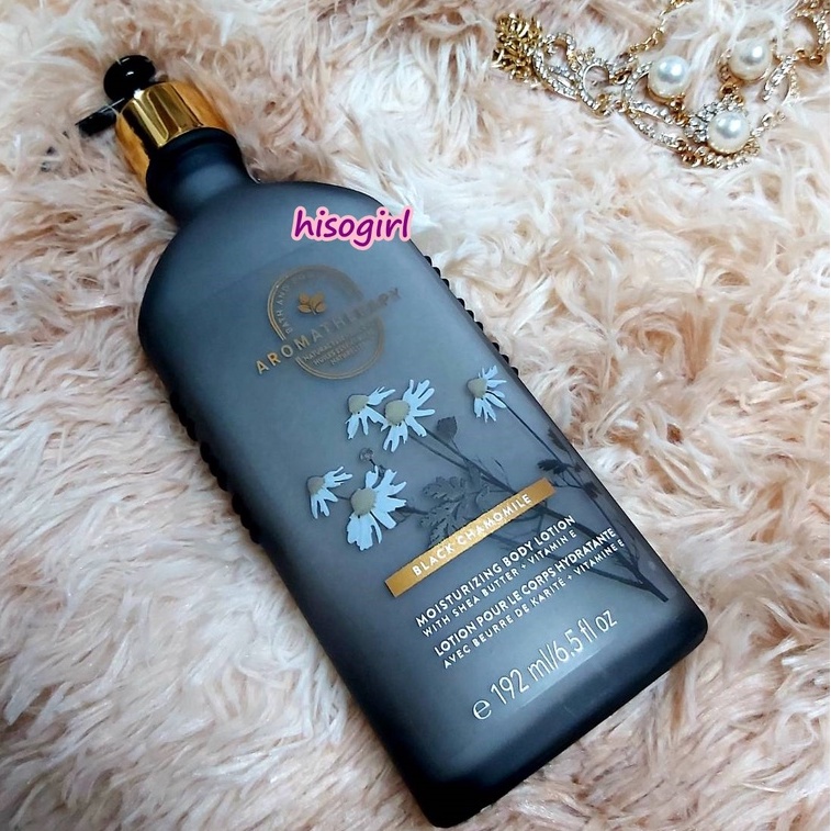 Bath & Body Works Aromatherapy BLACK CHAMOMILE Body Lotion 192ml