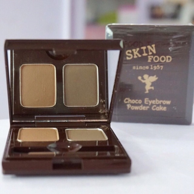 Skinfood Choco Eye Brow Powder Cake Shopee Thailand