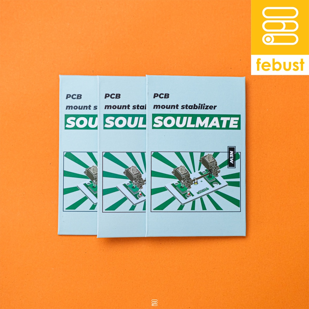 เซ็ท Stabilizer Equalz Soulmate Stab Pad / Foam Sticker (สำหรับ PCB
