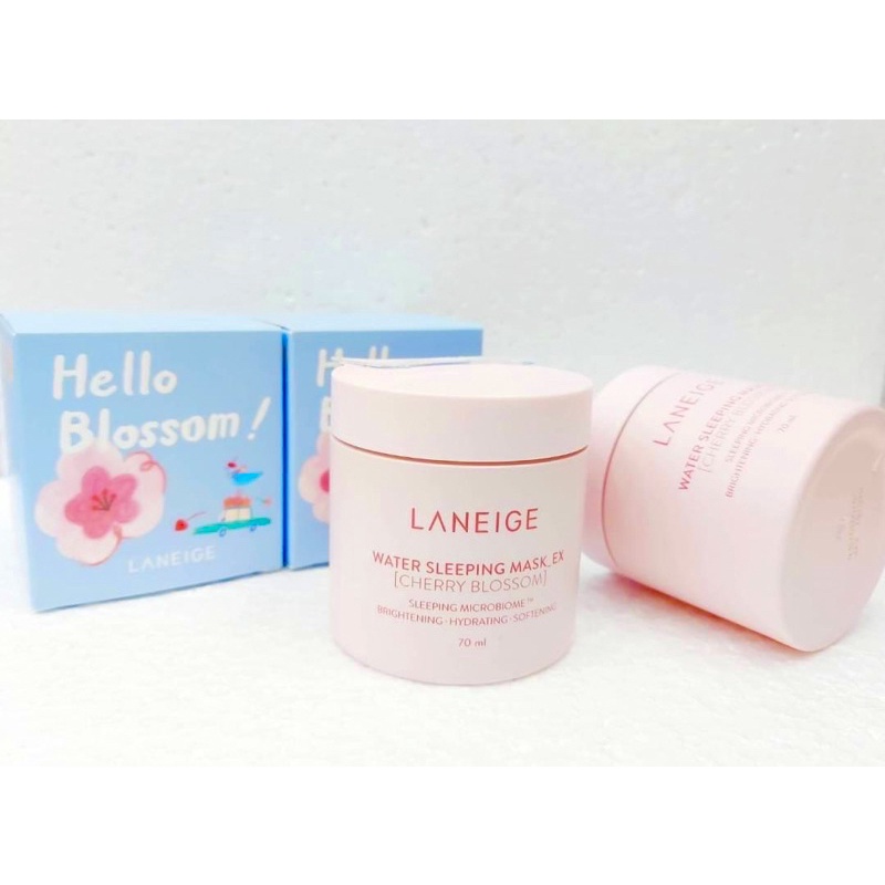 [พร้อมส่ง] LANEIGE มาส์ก LN Water Sleeping Mask_Ex Cherry Blossom 70ml