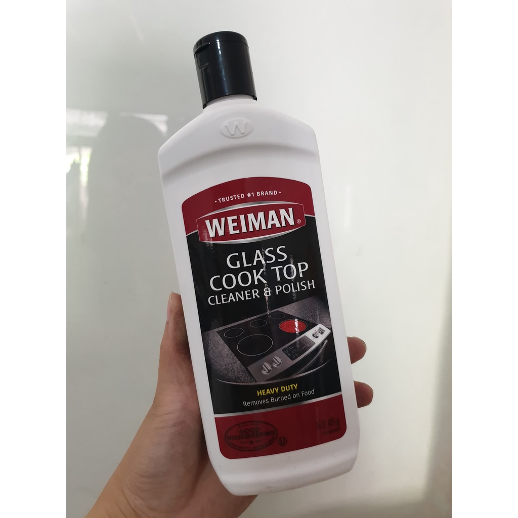 Weiman Glass Cooktop Heavy Duty Cleaner & Polish น้ำยาทำความสะอาดกระจก