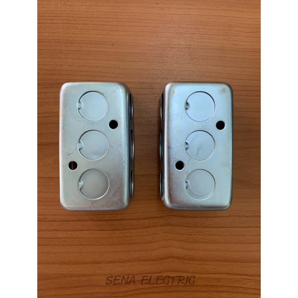 HANDY BOX บล็อกฝังเหล็ก แบบตื้น 2x4 และ 4x4 Shopee Thailand