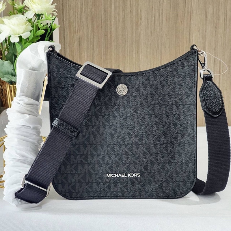 MICHAEL KORS BRILEY SMALL LOGO MESSENGER BAG MK 35S1S7BM1B Shopee