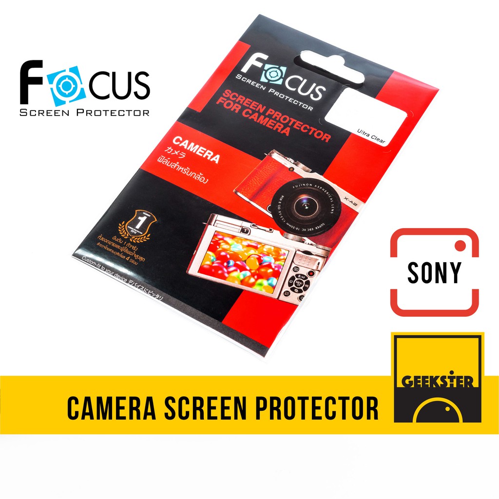 ฟิล์ม Film กันรอยหน้าจอกล้อง Sony ( Camera Screen Protector โซนี่ A6400