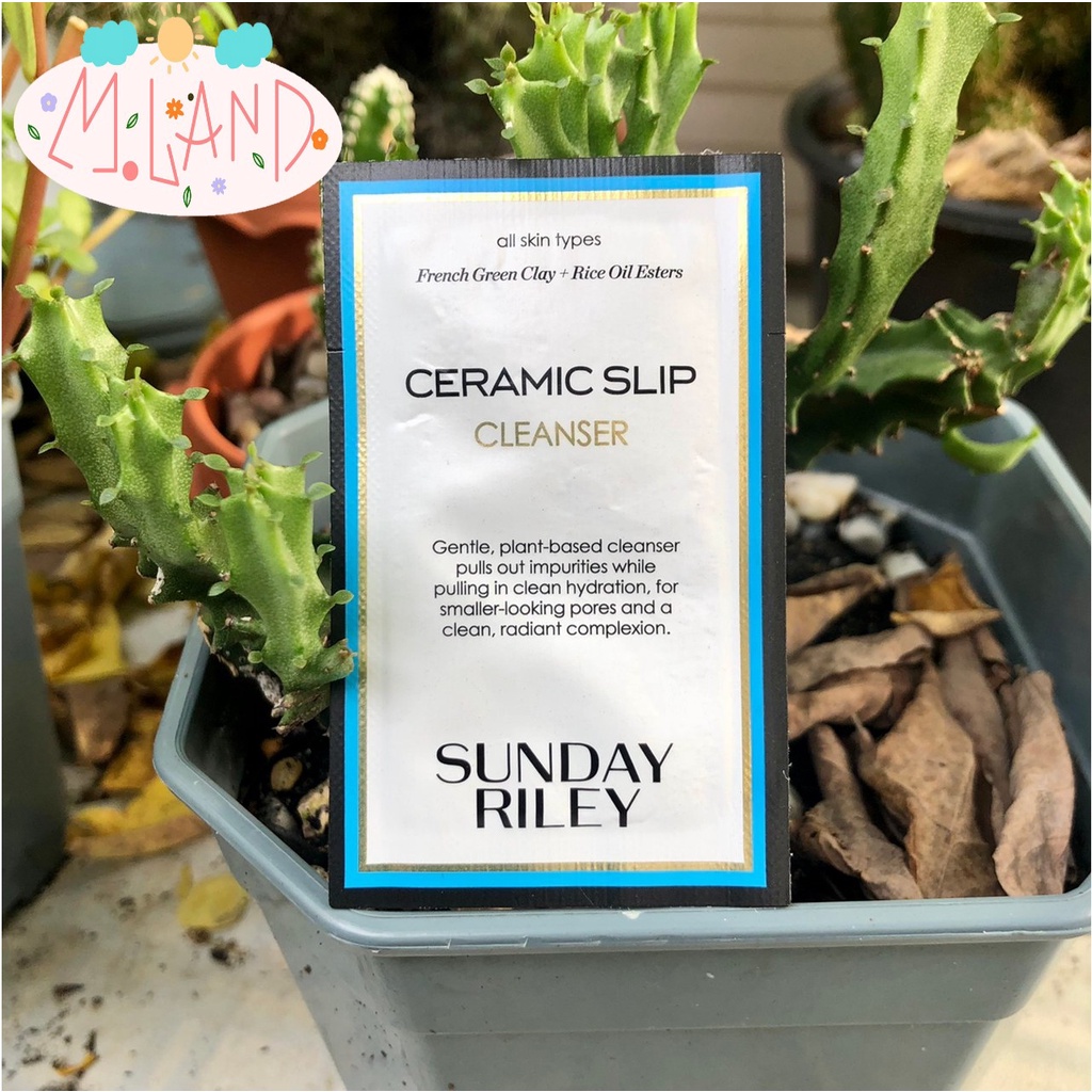 Sunday Riley Ceramic Slip Clay Cleanser 1 ml / ซันเดย์ ริเลย์ คลีนเซอร์