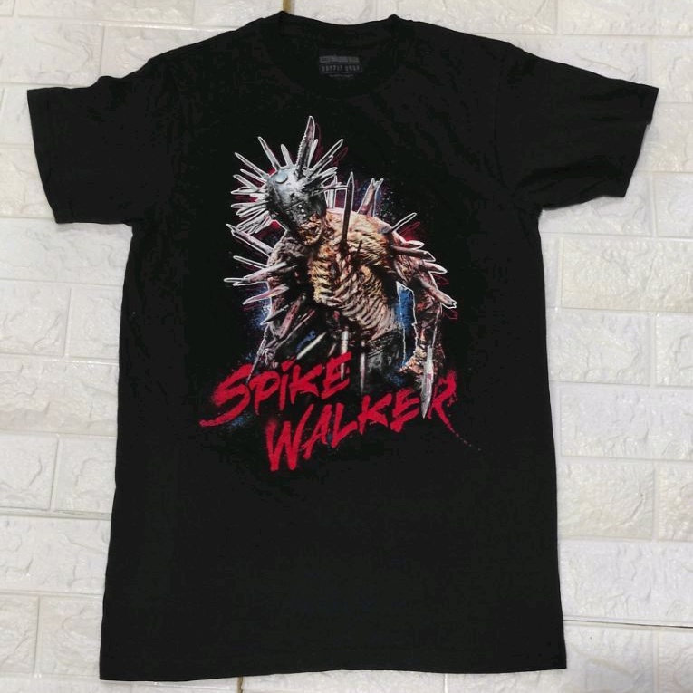 เสื้อยืด The walking dead Spike Walker ตัวโหดในกลุ่มสุสานรถ Shopee Thailand