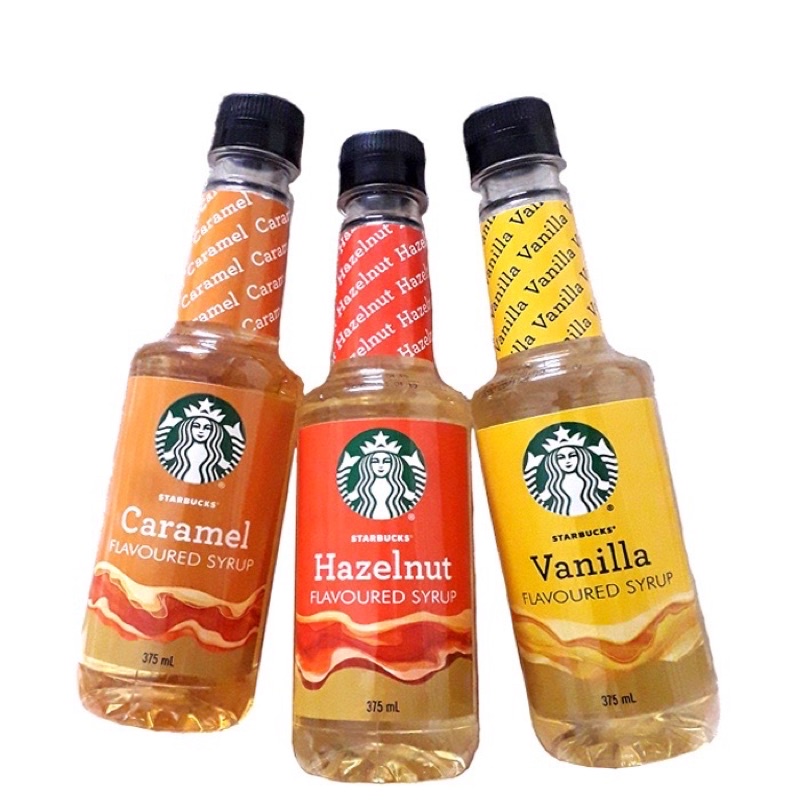 starbuck flavoured syrup 375ml ของแท้จาก shopคะ หมดอายุ 04/2024
