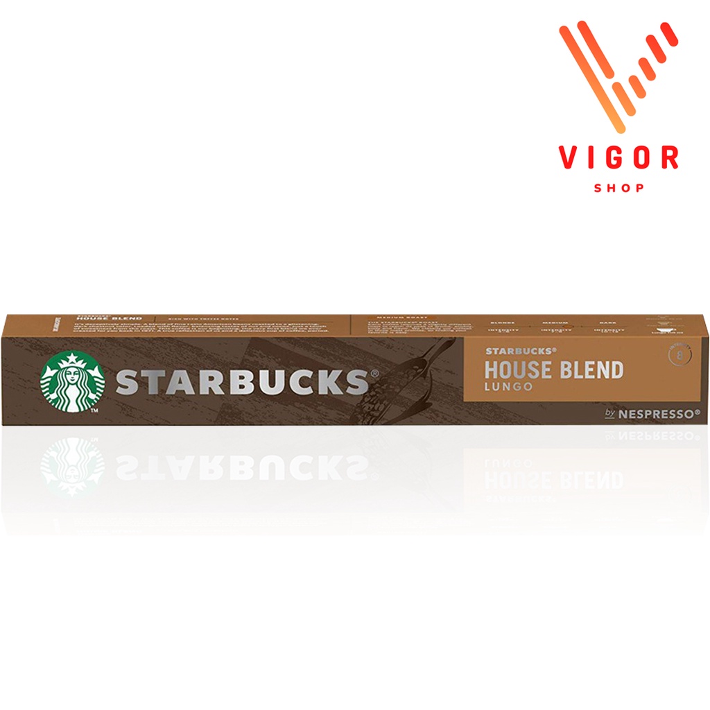 House Blend Starbucks กาแฟแคปซูล สตาร์บัคส์ Nespresso Capsule 10