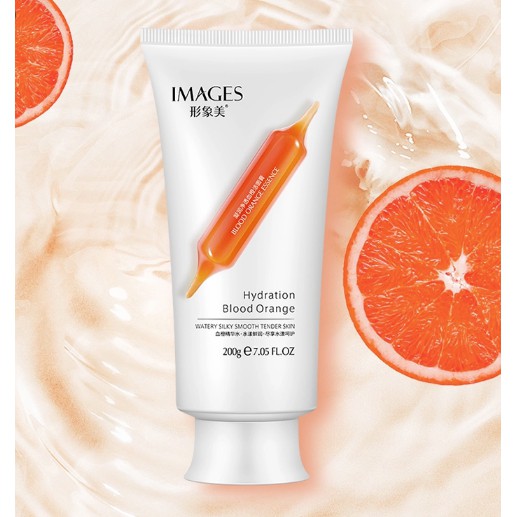 Images Hydration Blood Orange Cleanser 200g. โฟมล้างหน้า จากส้มสีแดง