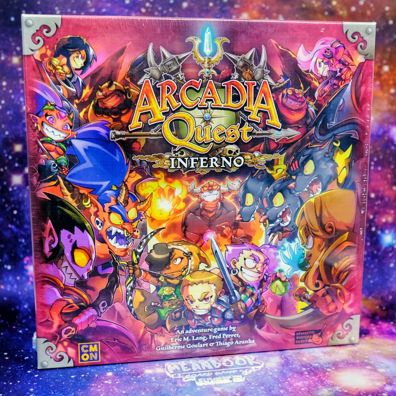 Arcadia Quest Inferno Board Game Shopee Thailand