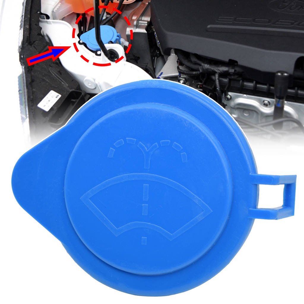 Car Windshield Wiper Fluid Reservoir Washer Bottle Cap Lid For Ford Focus 20112015 Top Water