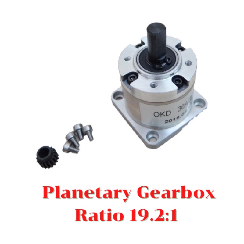 Gearbox Ratio 19.21 NEMA17 Stepper Motor Reducer (Shaft IN