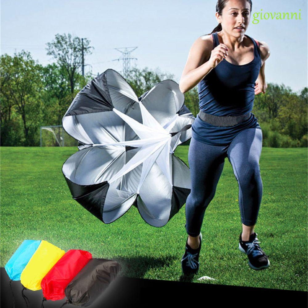 GIOVANNI Football Running Drag Parachute Adjustable Resistance