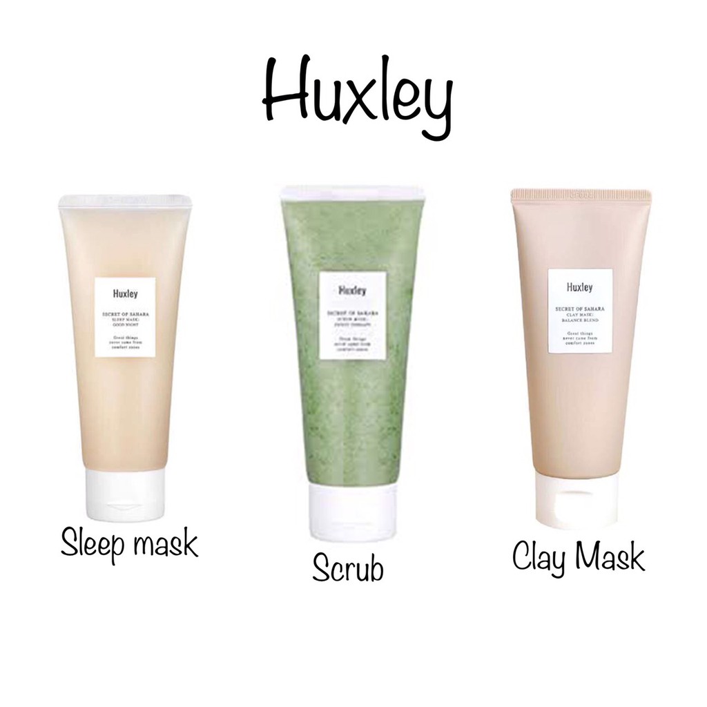 Huxley clay mask balance blend 120g / Sleep Mask Good Night 120g