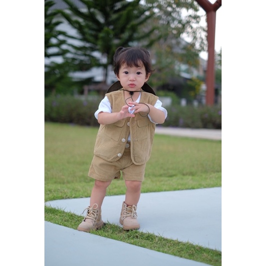 Baby Camping set green/brown Shopee Thailand