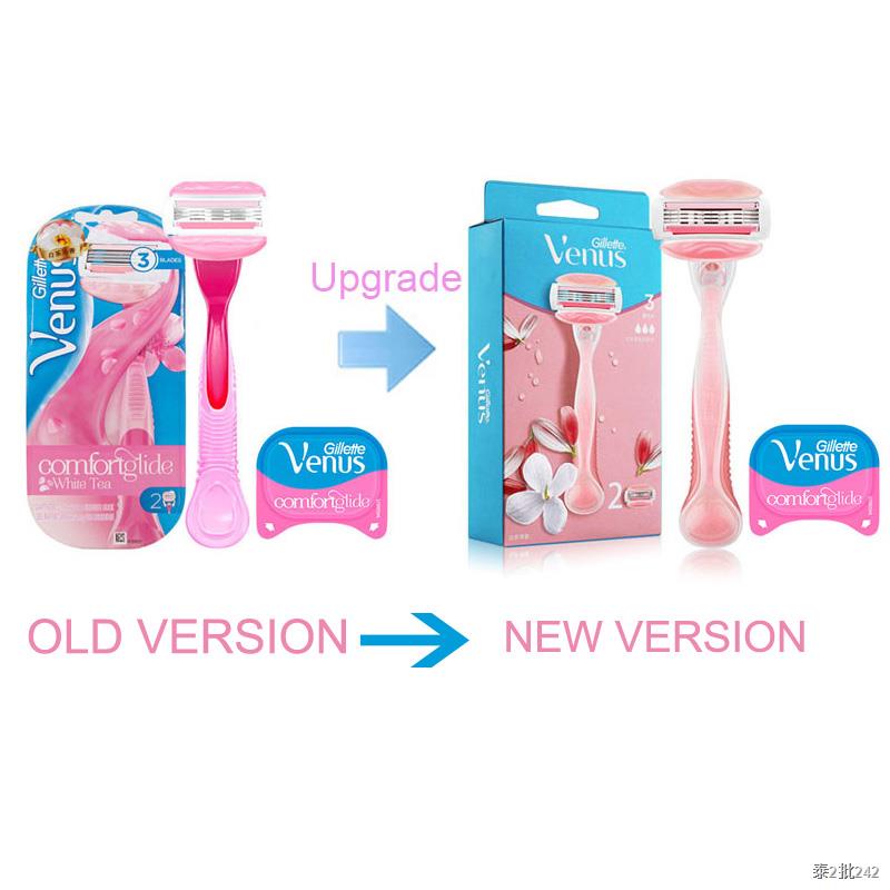 Gillette Venus Spa Breeze Safety Shaving Razor Blades Refills For