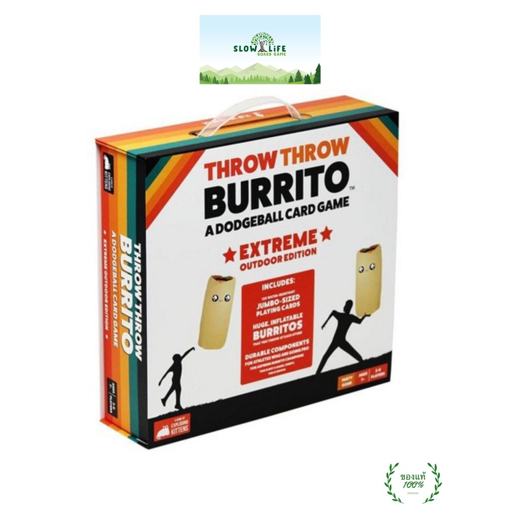 Throw Throw Burrito Extreme Edition board game ของแท้ (upgrade