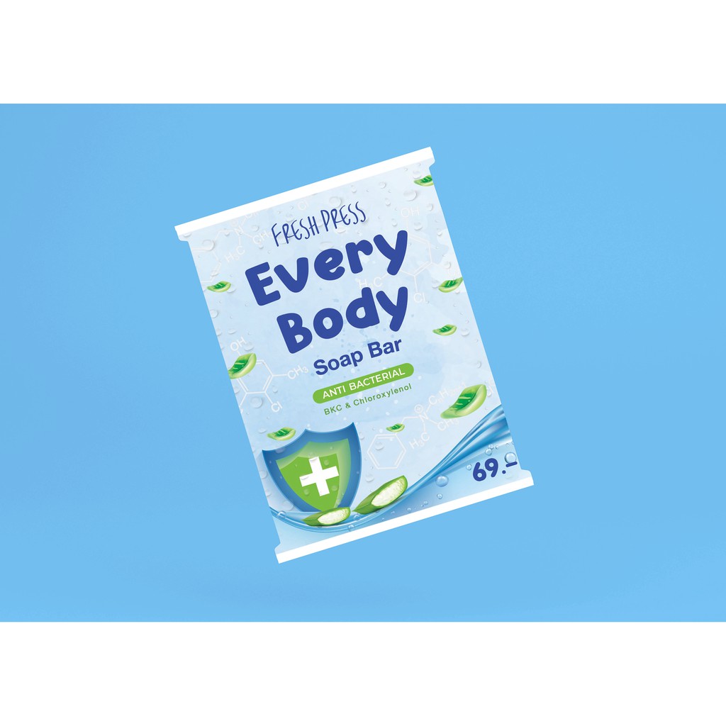 สบู่ฆ่าเชื้อ Fresh Press Every Body Soap Bar Shopee Thailand
