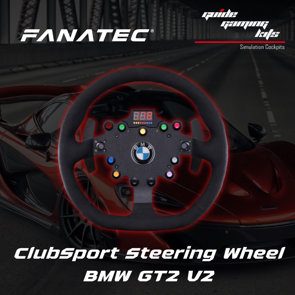 Fanatec ClubSport Steering Wheel BMW GT2 V2 Shopee Thailand