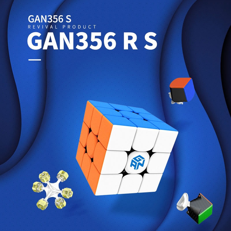 Original Gan 356R RS 3x3x3 Magic Cubes Professional SpeedCube Gan356R